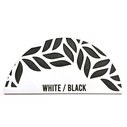 1.3mm Engraving panel, White on Black
