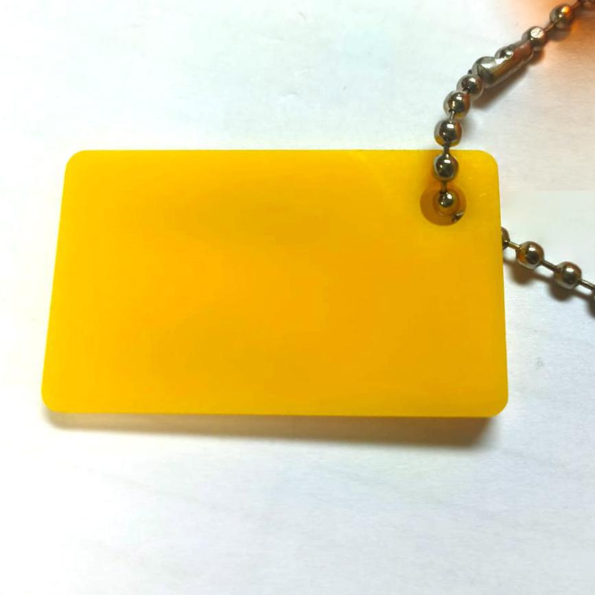 3mm Plexiglas GS Yellow 1H20, 1000x600mm