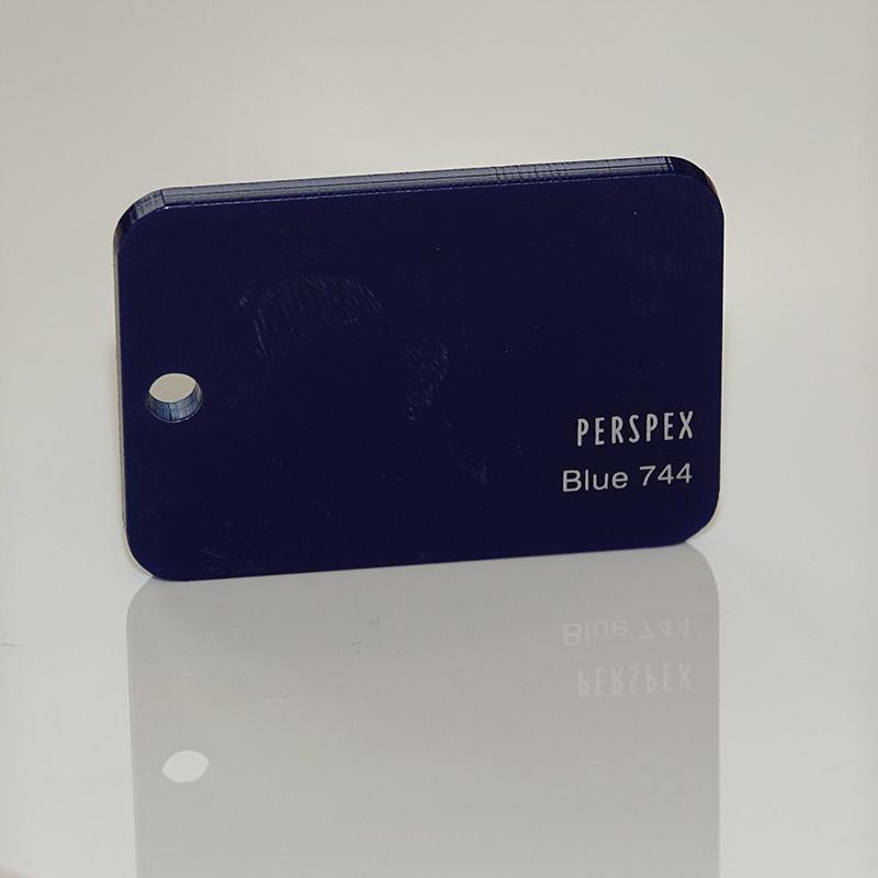 3mm Standard Blue 744, 1000x600mm