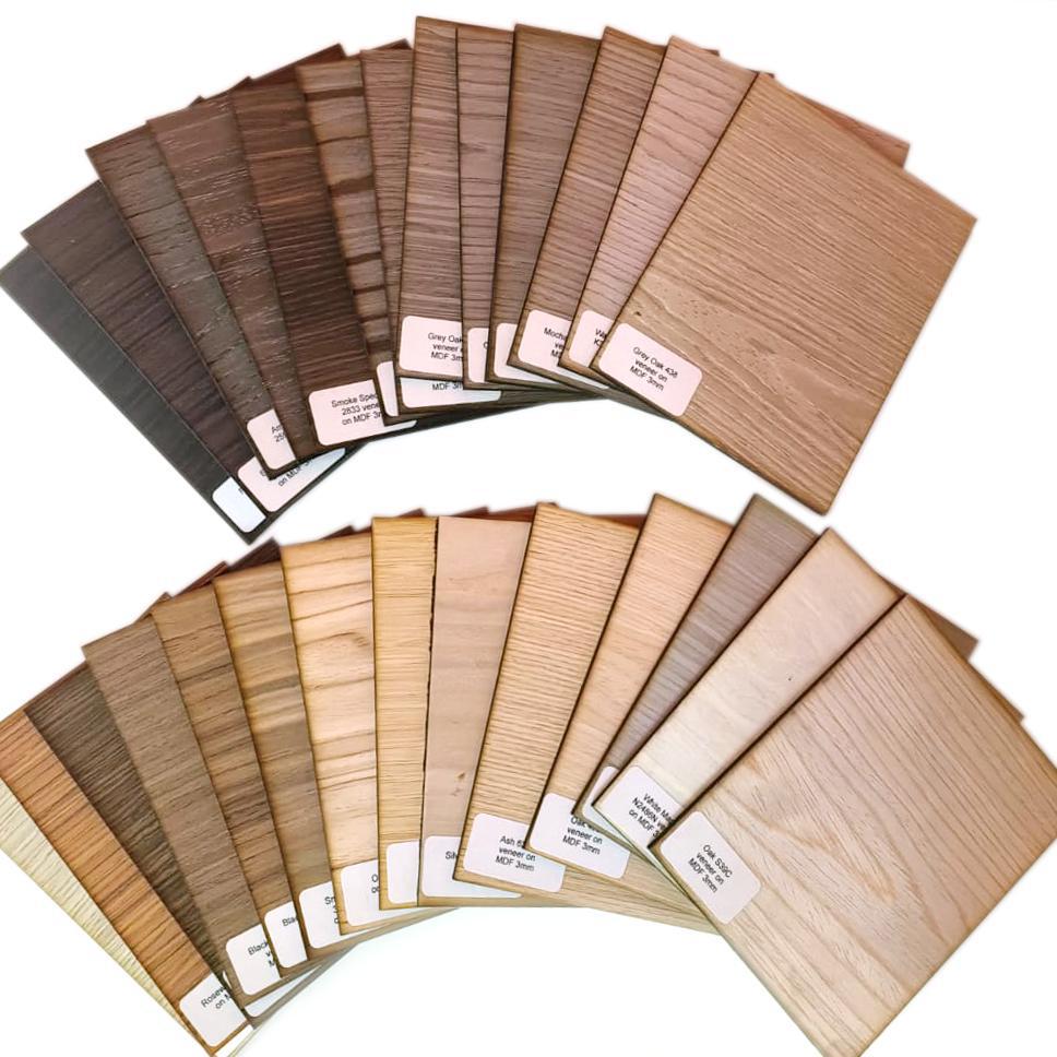 A6 samples - New select veneer (Pack of 24)