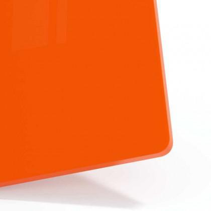 3mm Standard Orange acrylic, 1000x600mm
