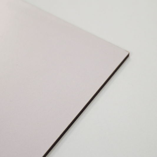6mm Melamine on MDF - White 610 x 430mm