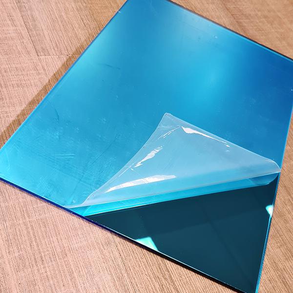 2mm Blue Mirror Acrylic - 3 Sizes