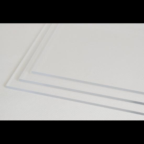 2mm Plexiglas XT - Extruded Clear, 1000x600mm