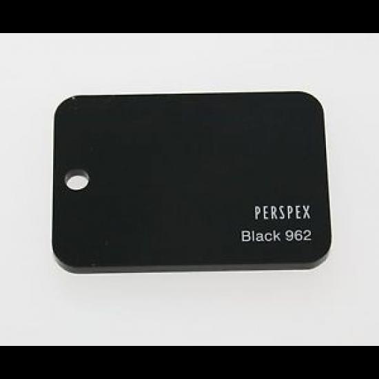 Perspex acrylic online sales, buy cut size 1000 x 600mm. FROST Black 3mm