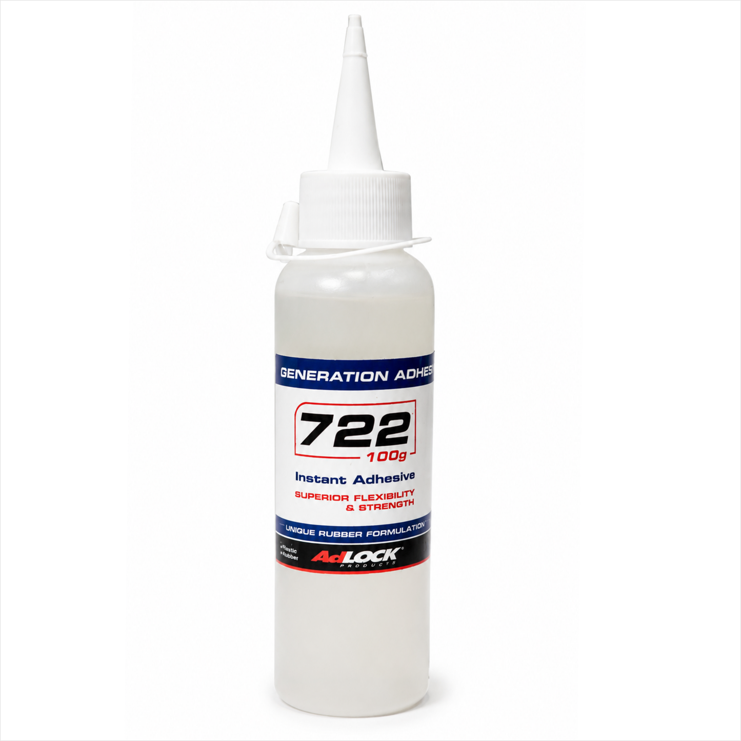 722 Flexible Rubber Super Glue 100g