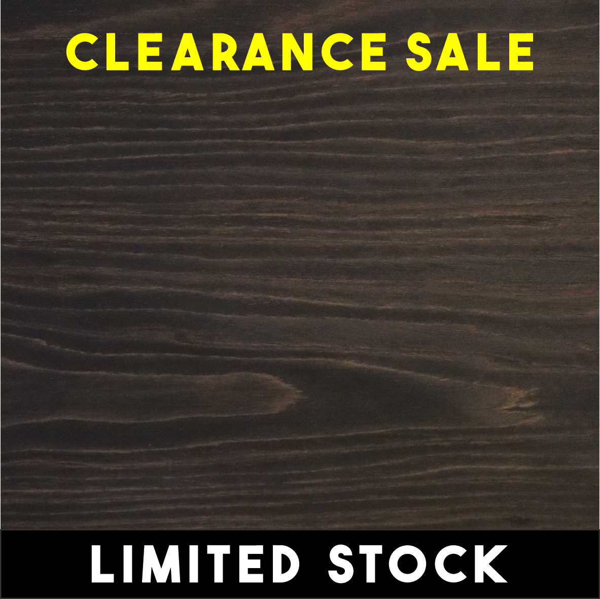 CLEARANCE: 3mm DOUBLE-SIDED Oiled MDF - Dark Chocolate 600x400mm