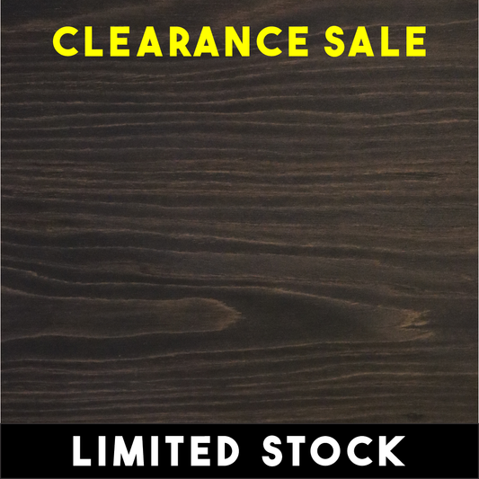 CLEARANCE: 3mm DOUBLE-SIDED Oiled MDF - Dark Chocolate 600x400mm