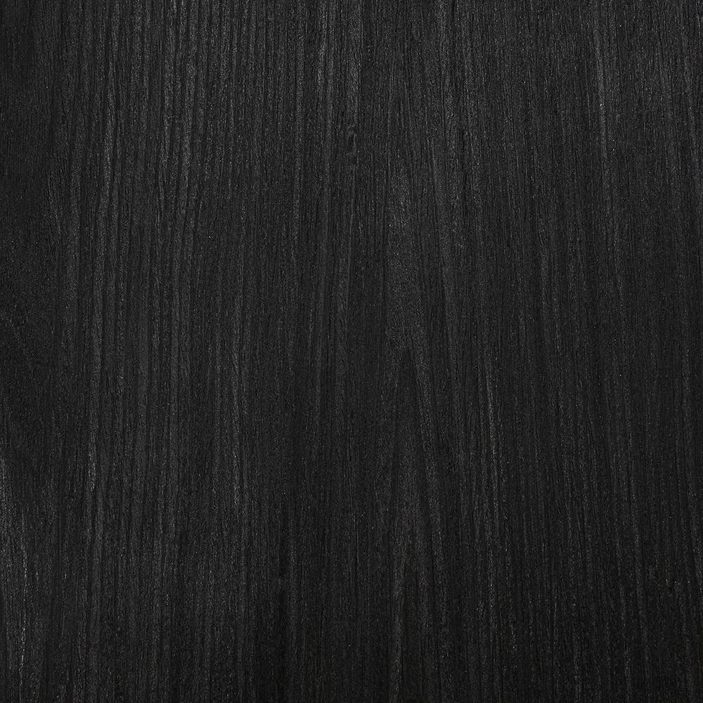 Self-adhesive wood veneer - Flamed Black- 800x640mm