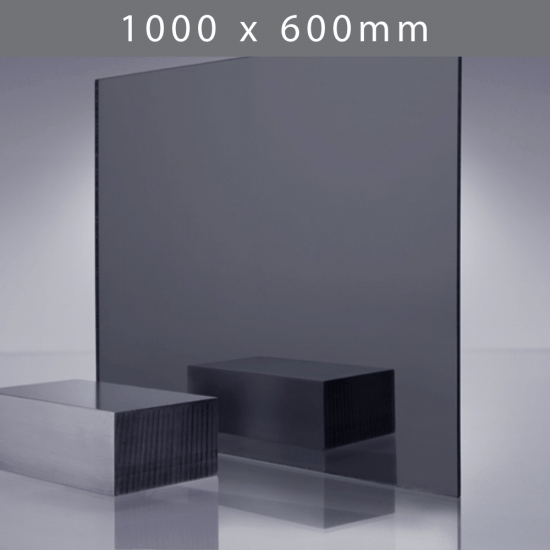 5mm Grey Tint 9T6D, 400x600mm offcut