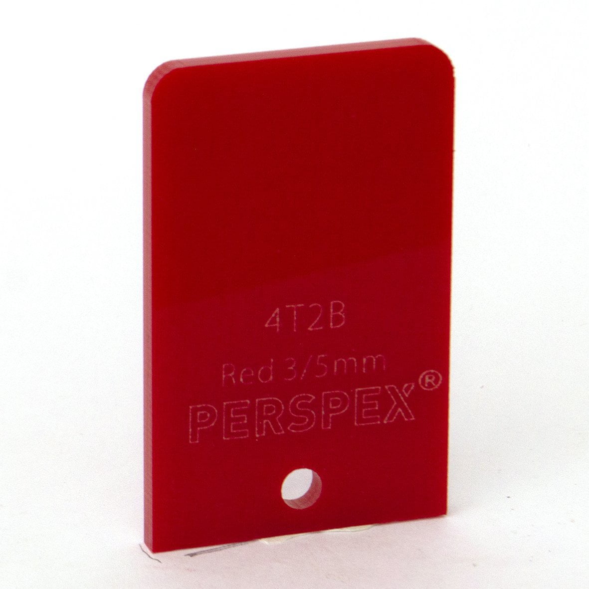 3mm Standard Red 4T2B, 1000x600mm