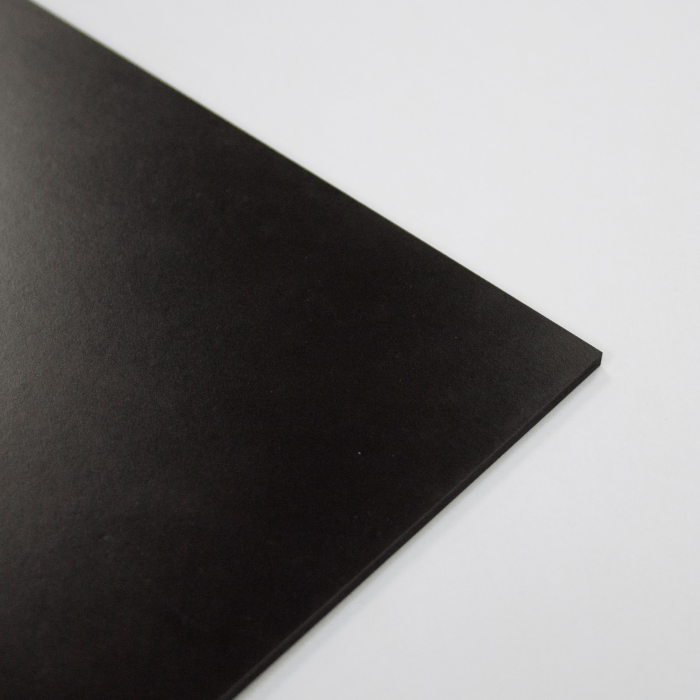 3mm Melamine on MDF - SMOOTH Black 1000 x 600mm