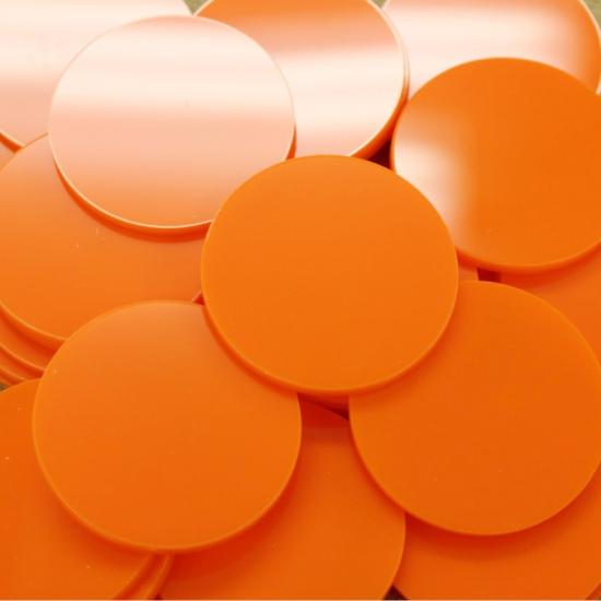 Orange Transparent Acrylic for Laser Cutting – MakerStock