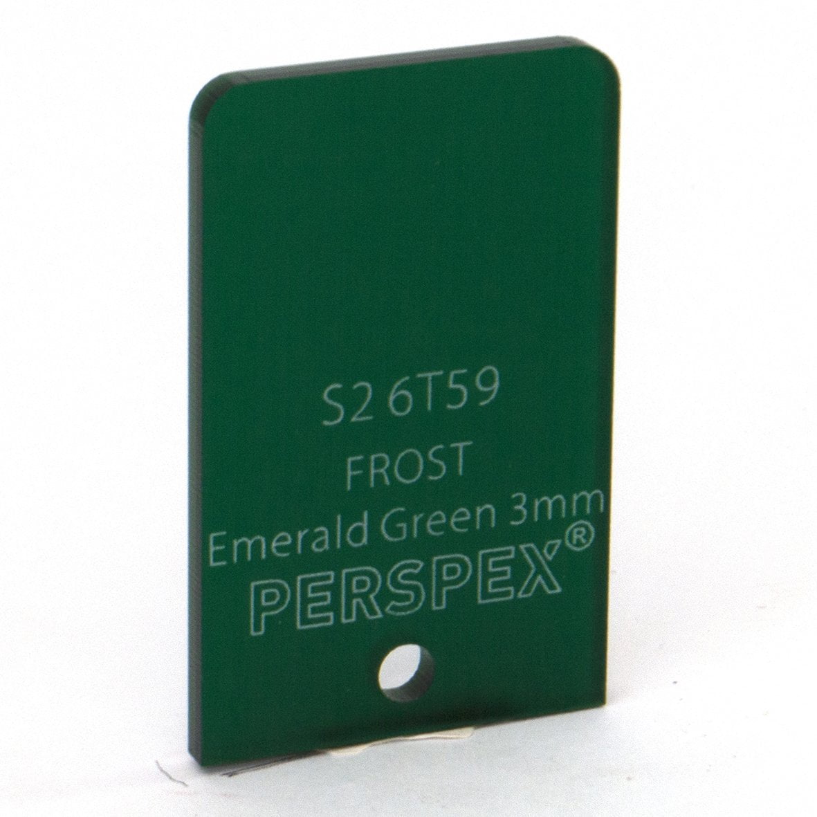3mm Frost Emerald Green S26T59, 1000x600mm